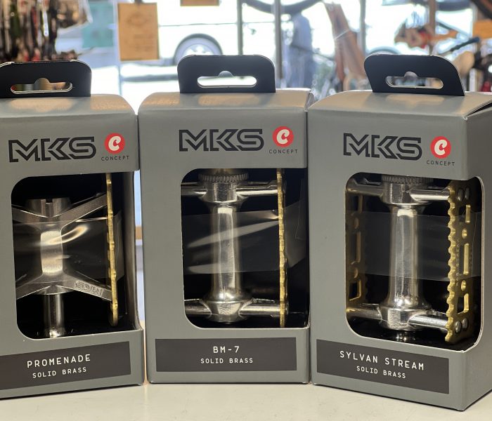 MKS Brass Pedals For Circles