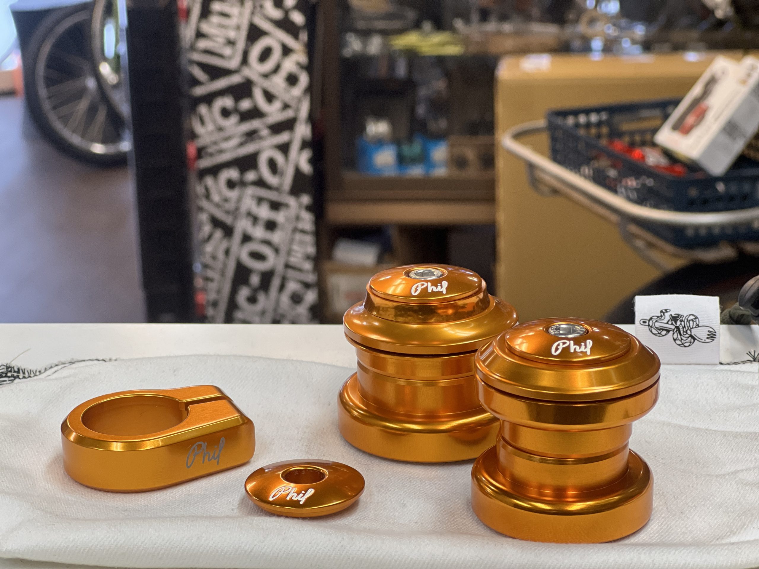 “PHIL WOOD” Limited Gold Anodized Collection